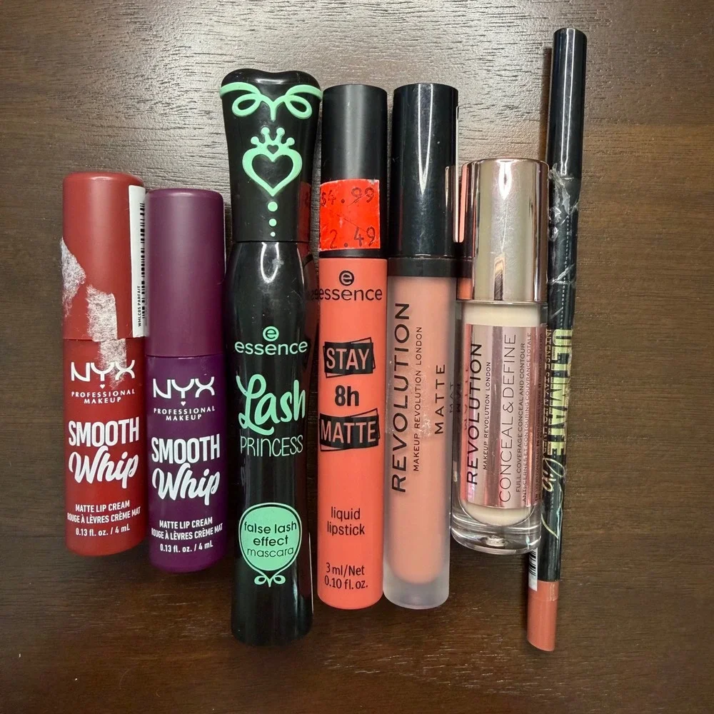 NYX, Essence, Revolution, LA Girl Makeup Bundle